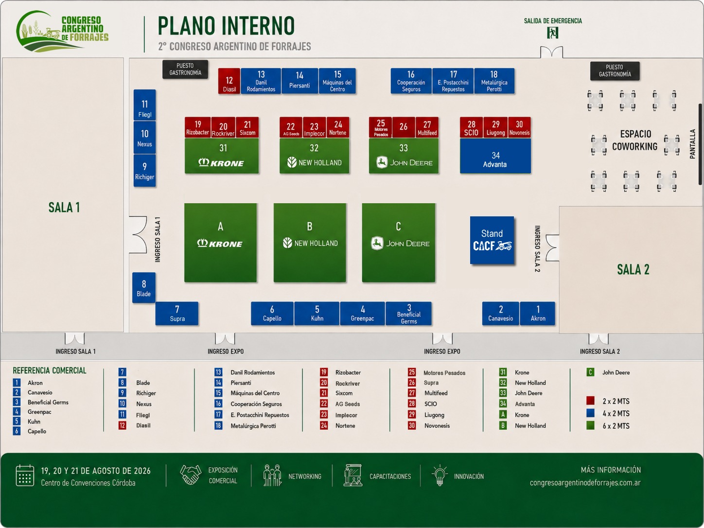 Stands interiores Image